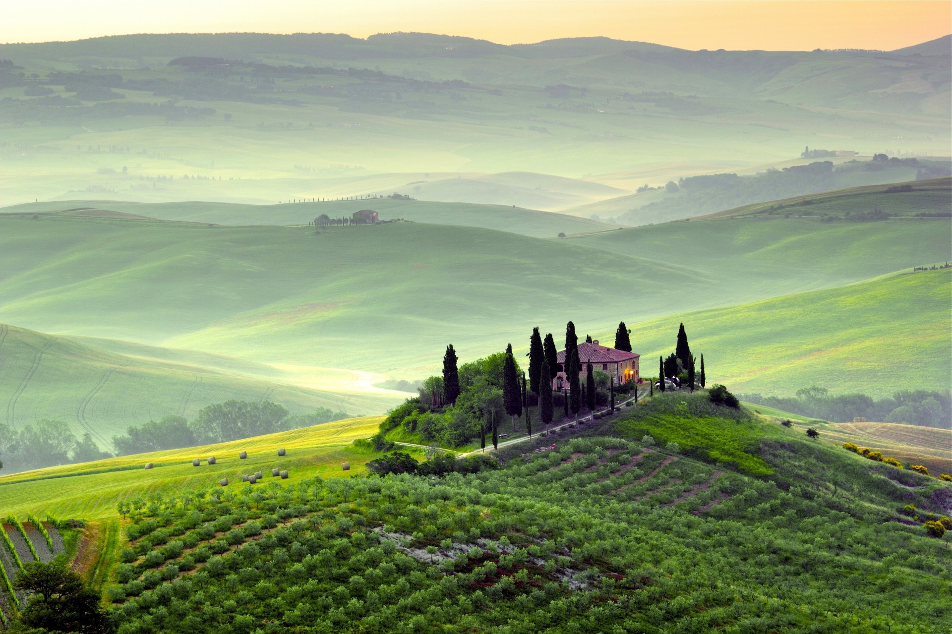 firenze toscane pienza italie