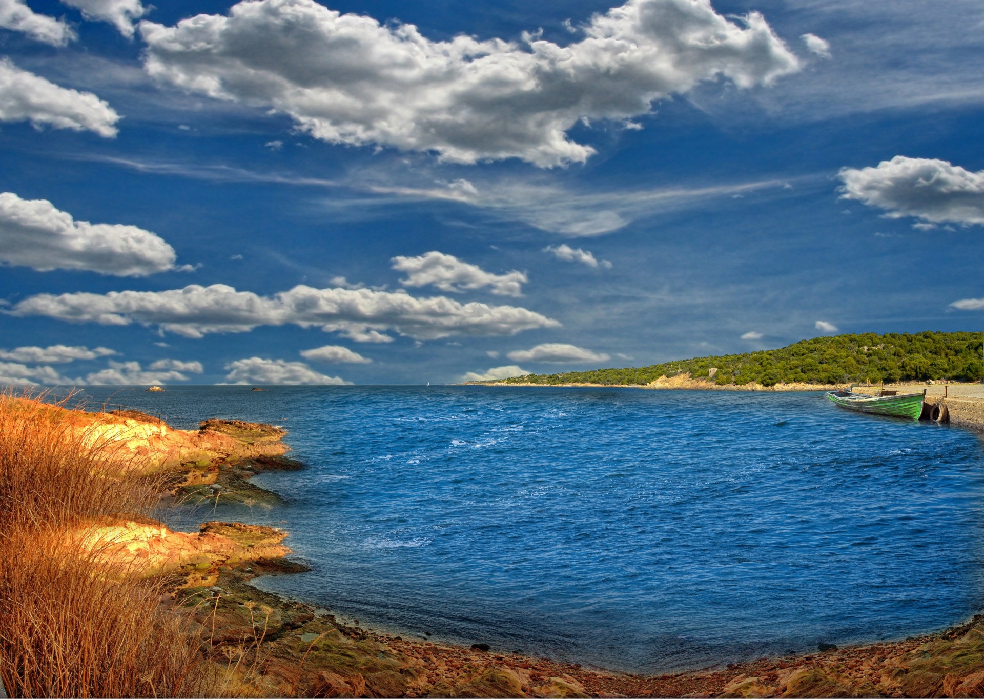 cielo mar paisaje costa