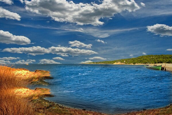 Seashore morning beauty