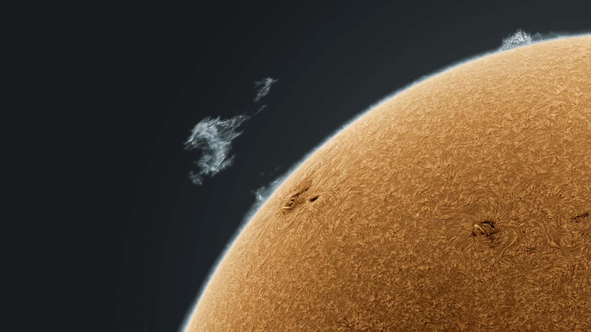 un star prominence