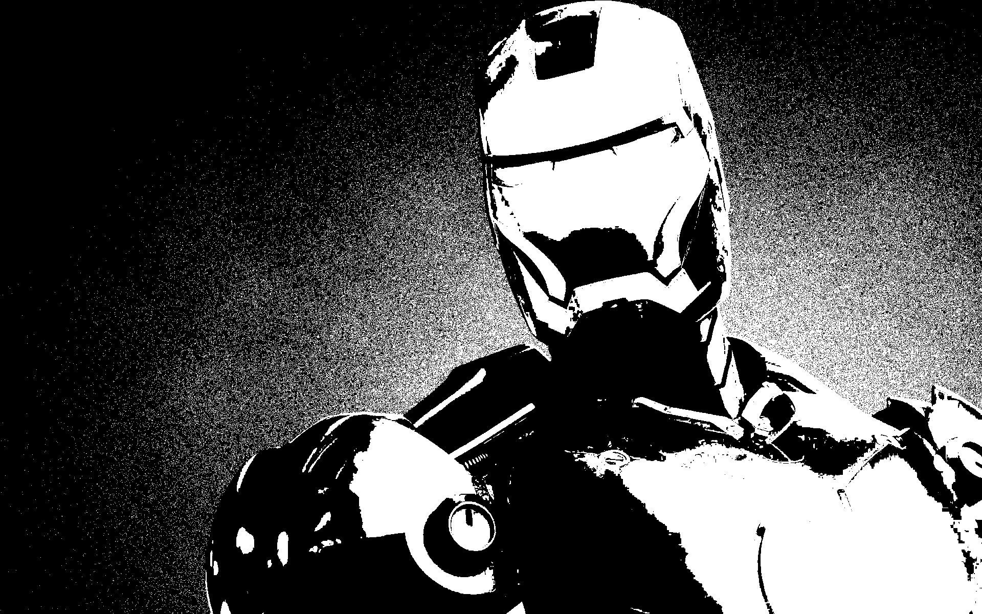 black and white iron man armor helmet