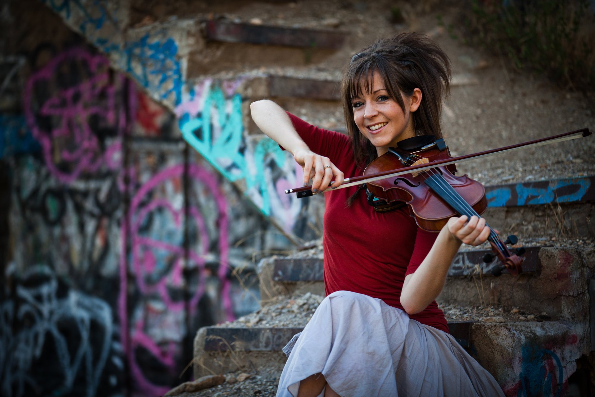 lindsey stirling violín violin lindsey stirling chica