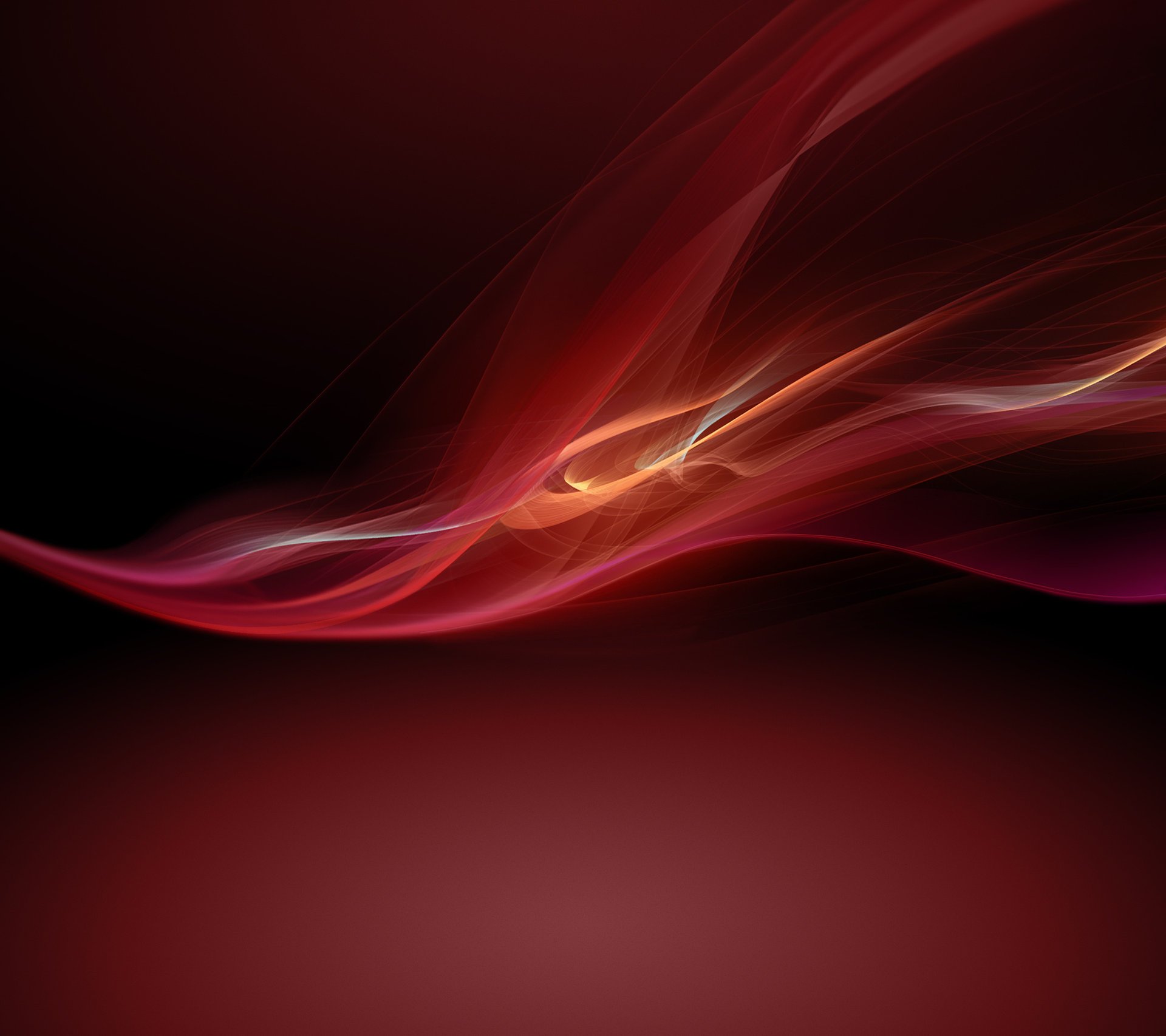 xperia sony abstraction créatif rouge z fond d écran