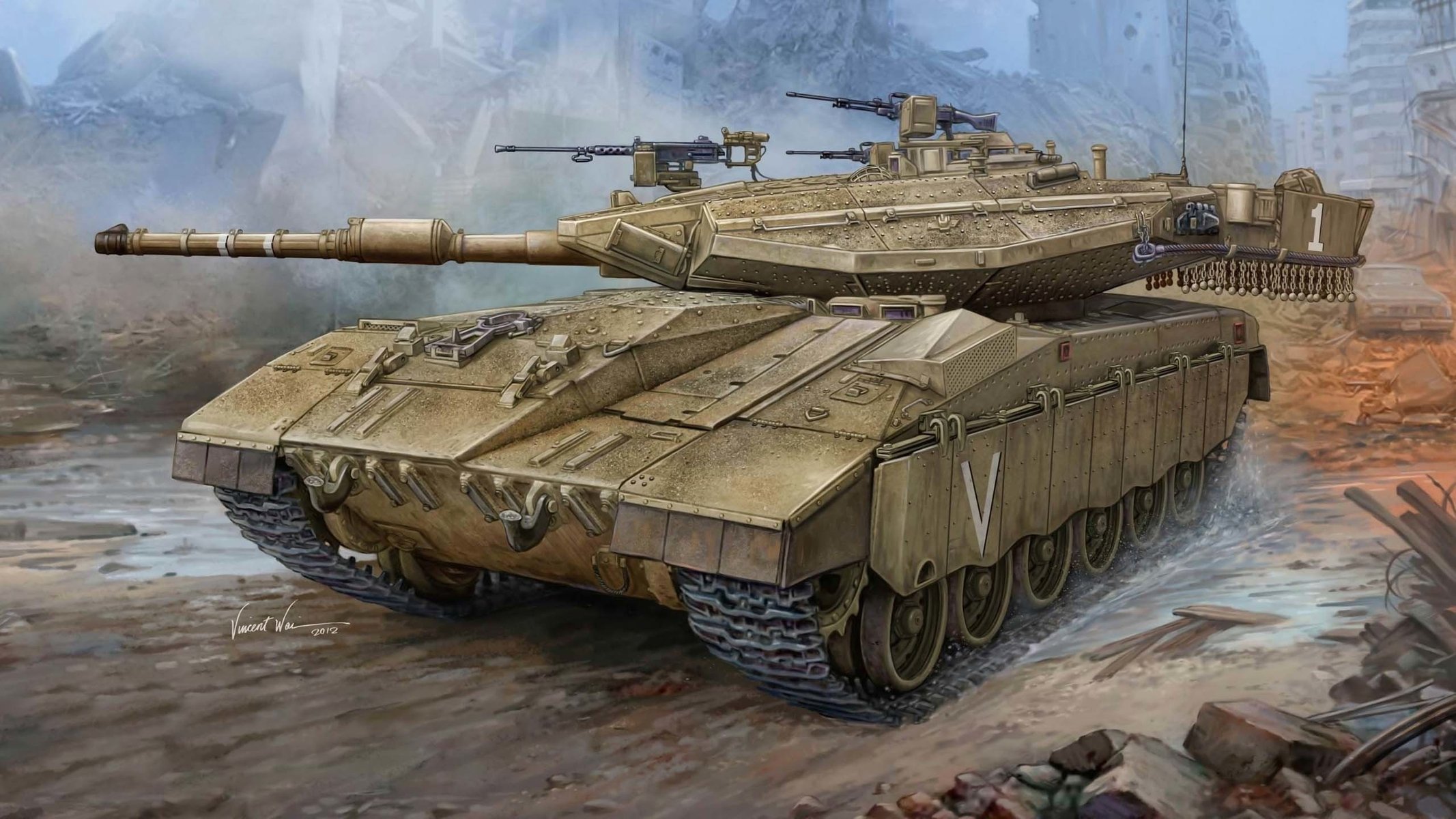 боевых основных танк арт серия меркава merkava mk iii d