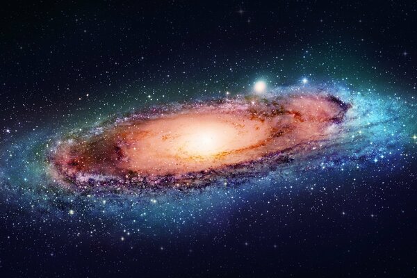 Das Universum ist endlos. Das Sternbild Andromeda