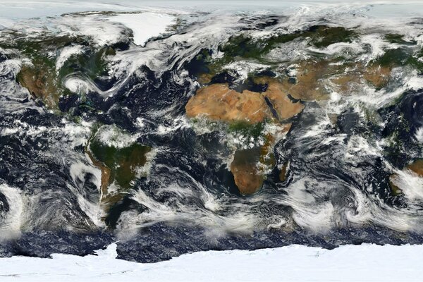 Weather anomalies throughout the globe