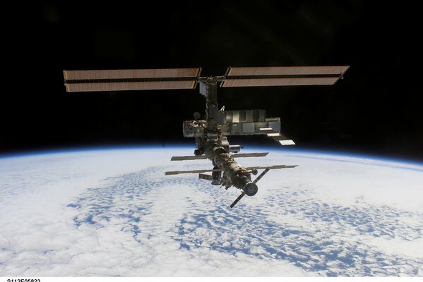 The International Space Station in orbit