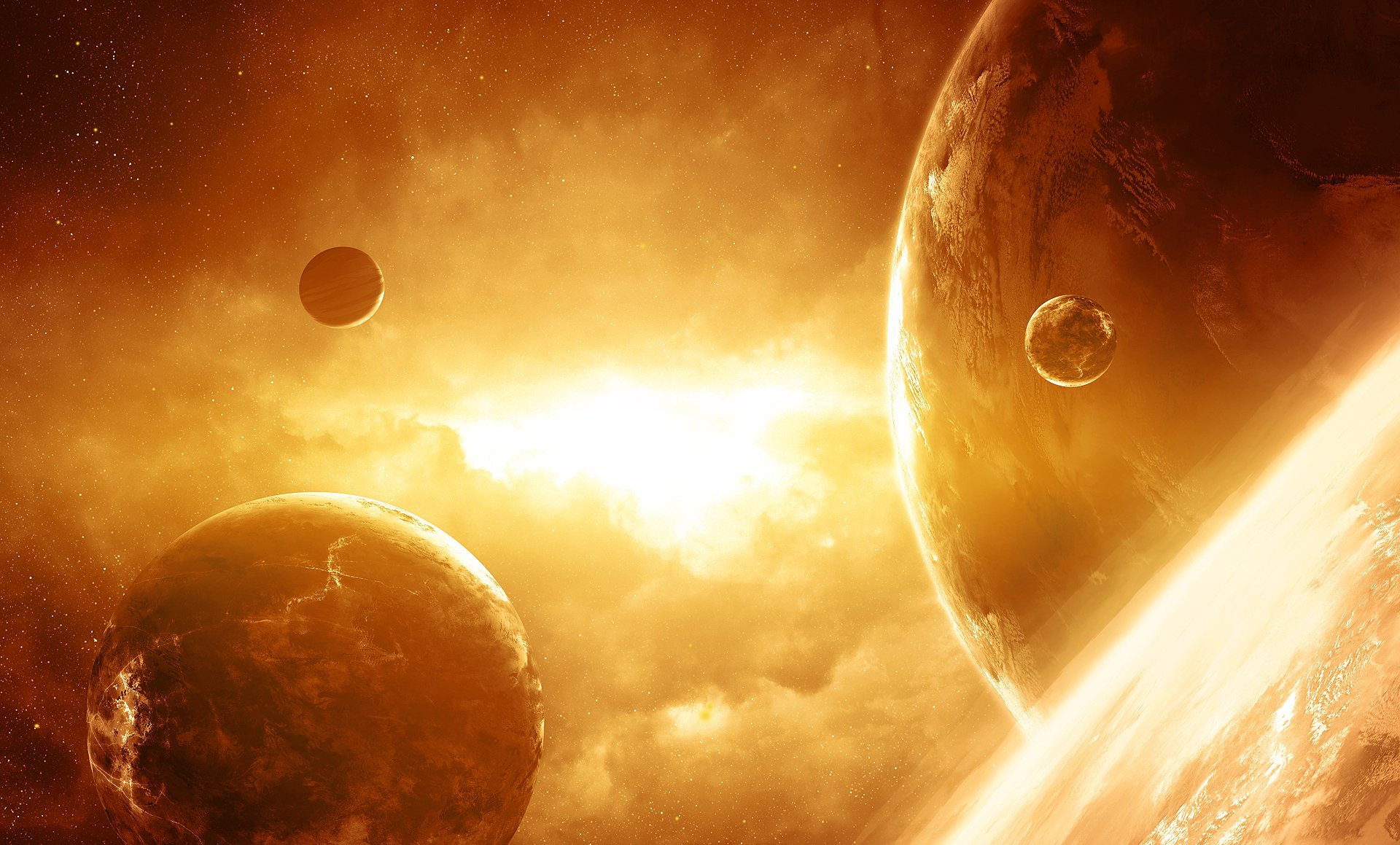 pace planets radiance art