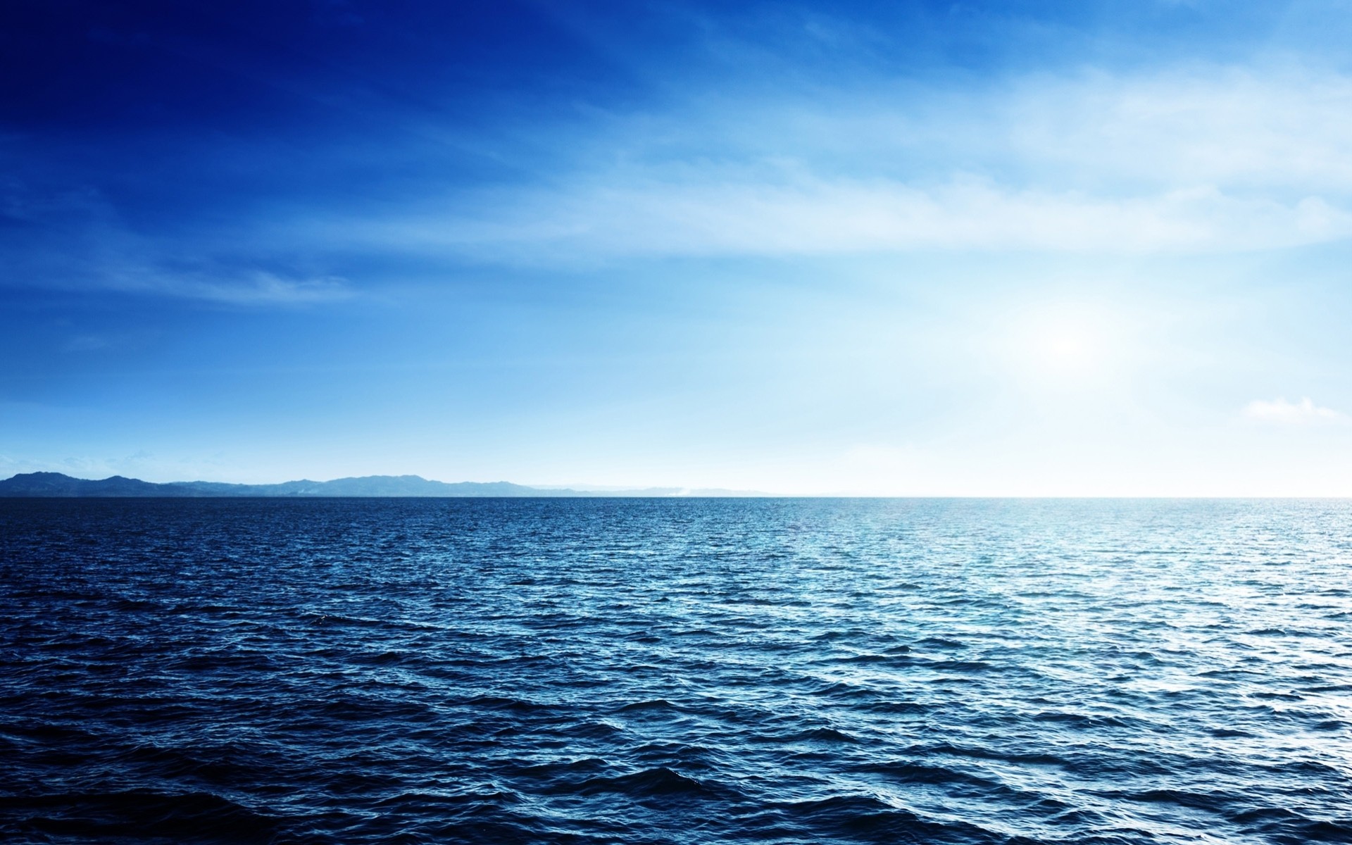 cielo oceano mare orizzonte acqua