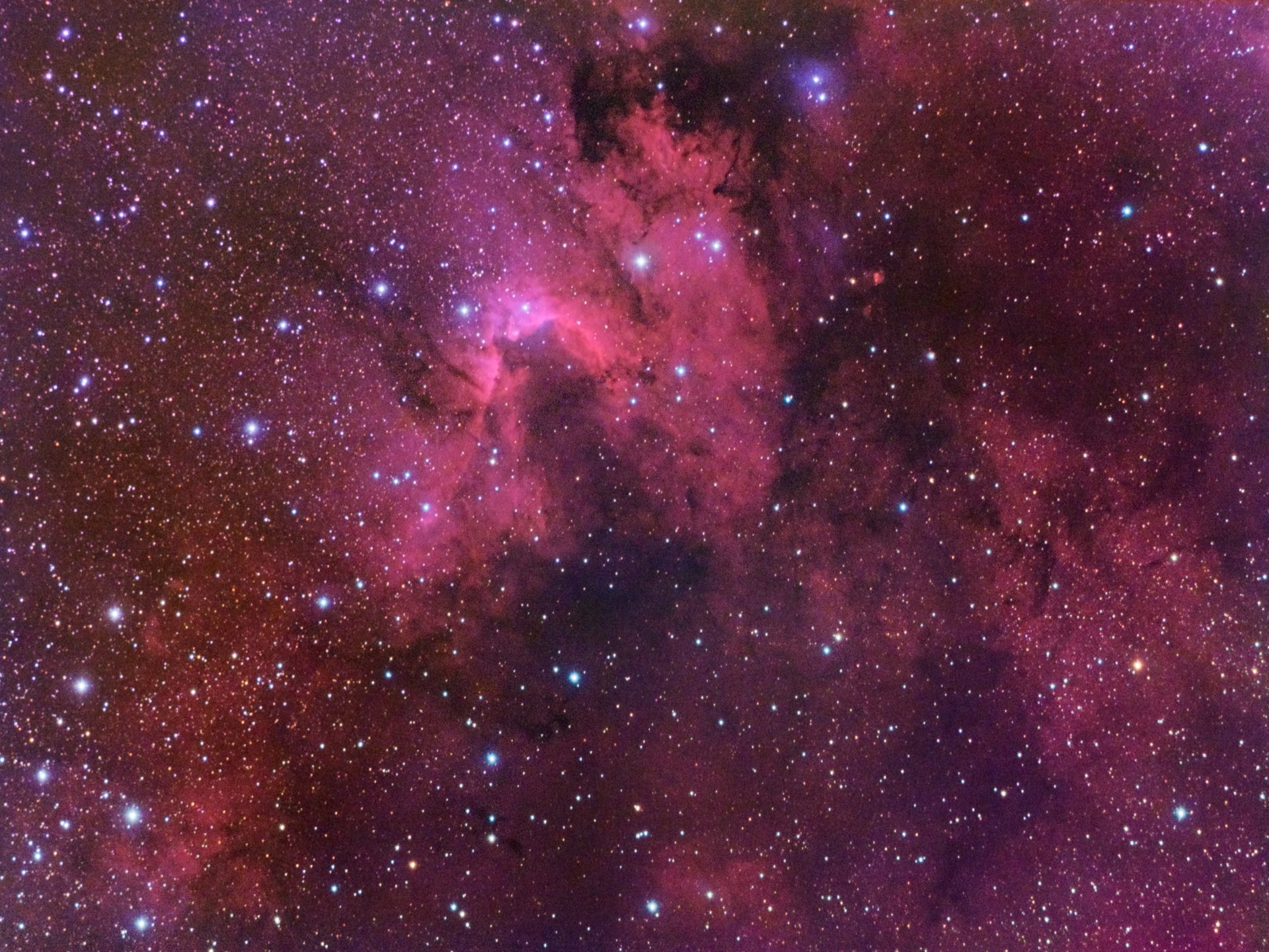 mgławica ngc 7538 cefeusz