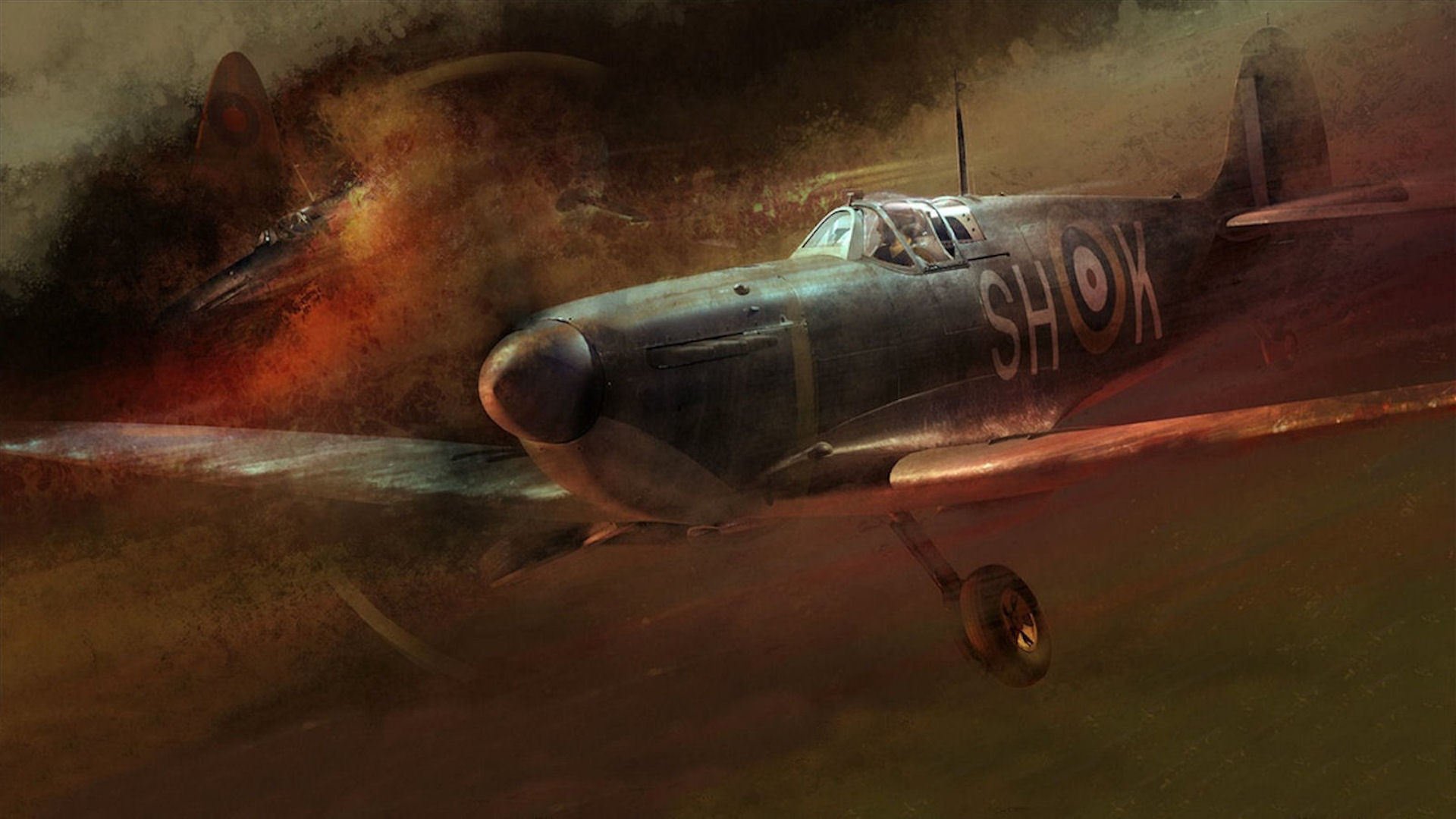 close to defeat взлет шторм авария spitfire