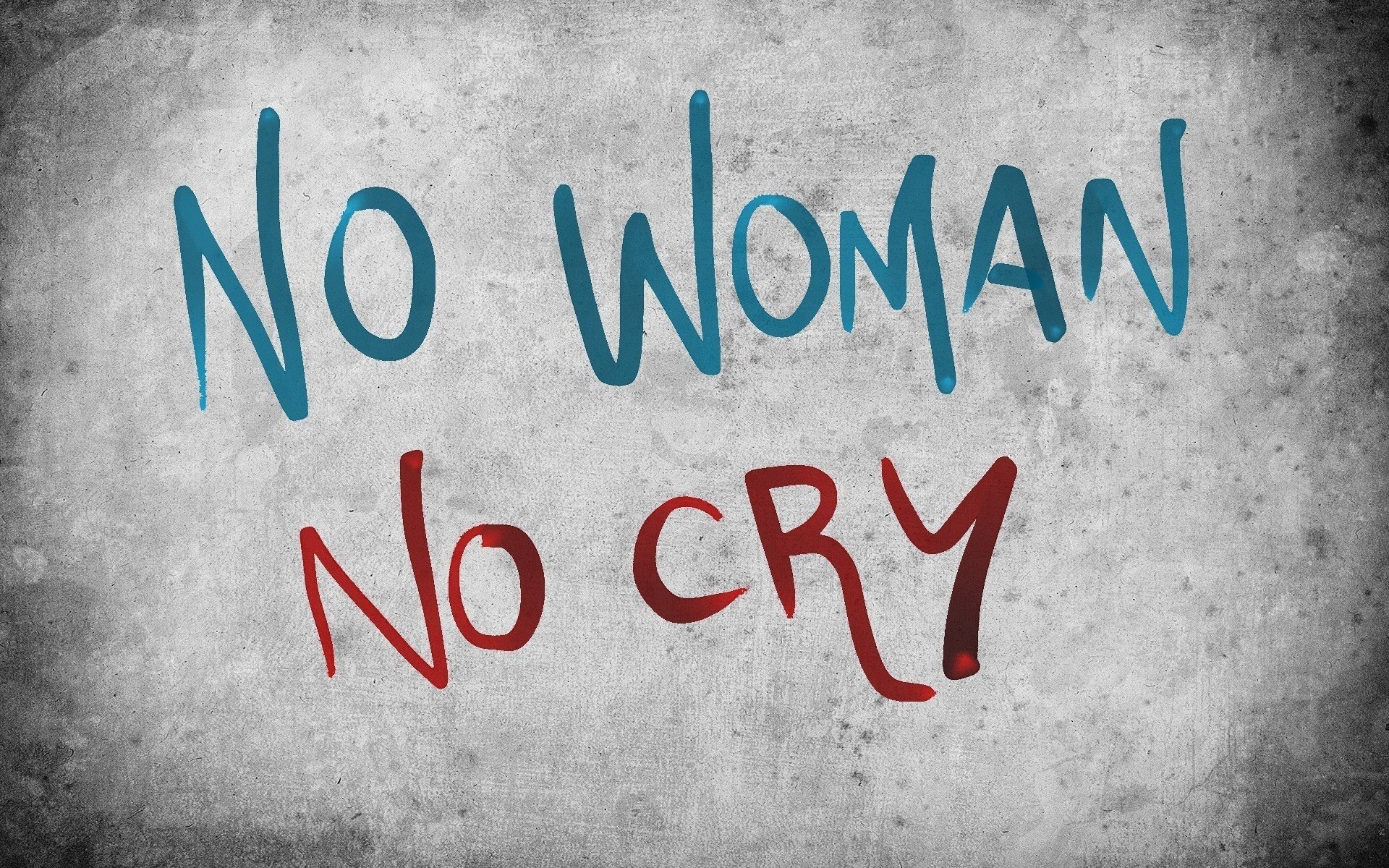 no woman no cry слова фон минимализм серый надпись