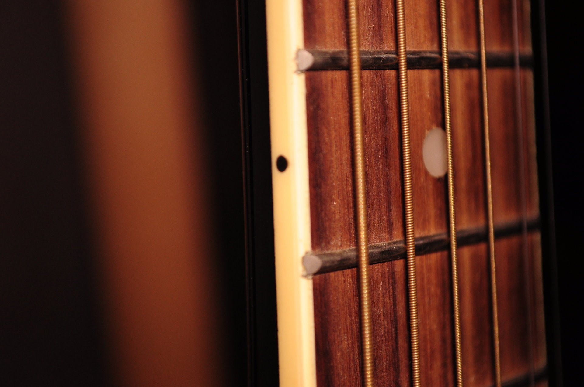 chitarra tastiera musica corde macro