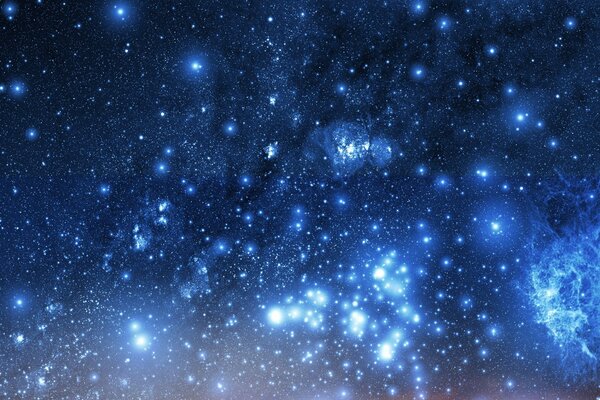 Image of stars, wallpaper fiction