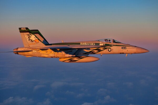 Avion fa-18 e a une arme Redoutable