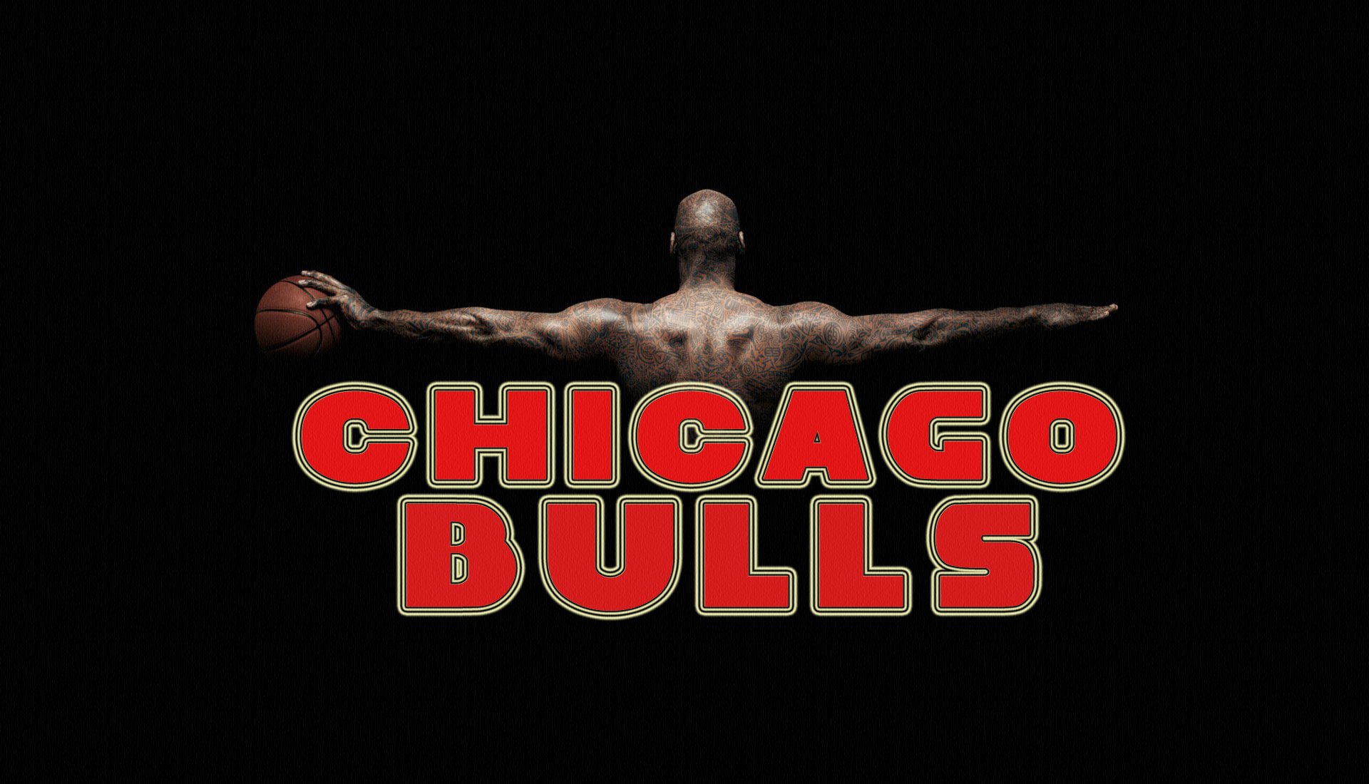 chicago bulls hintergrund titel schwarz ball rot nba basketball