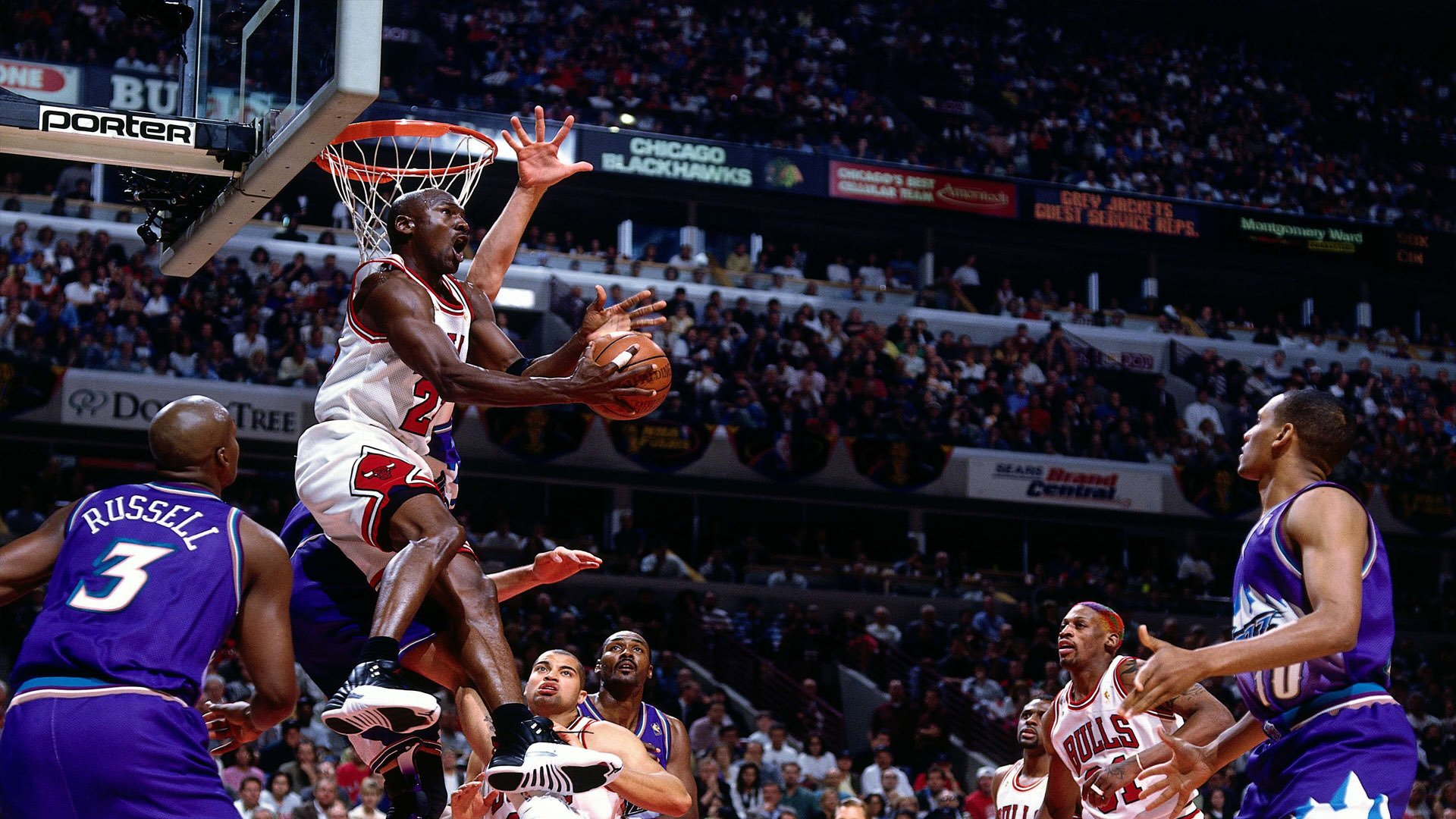 michael jordan chicago bulls nba basketball