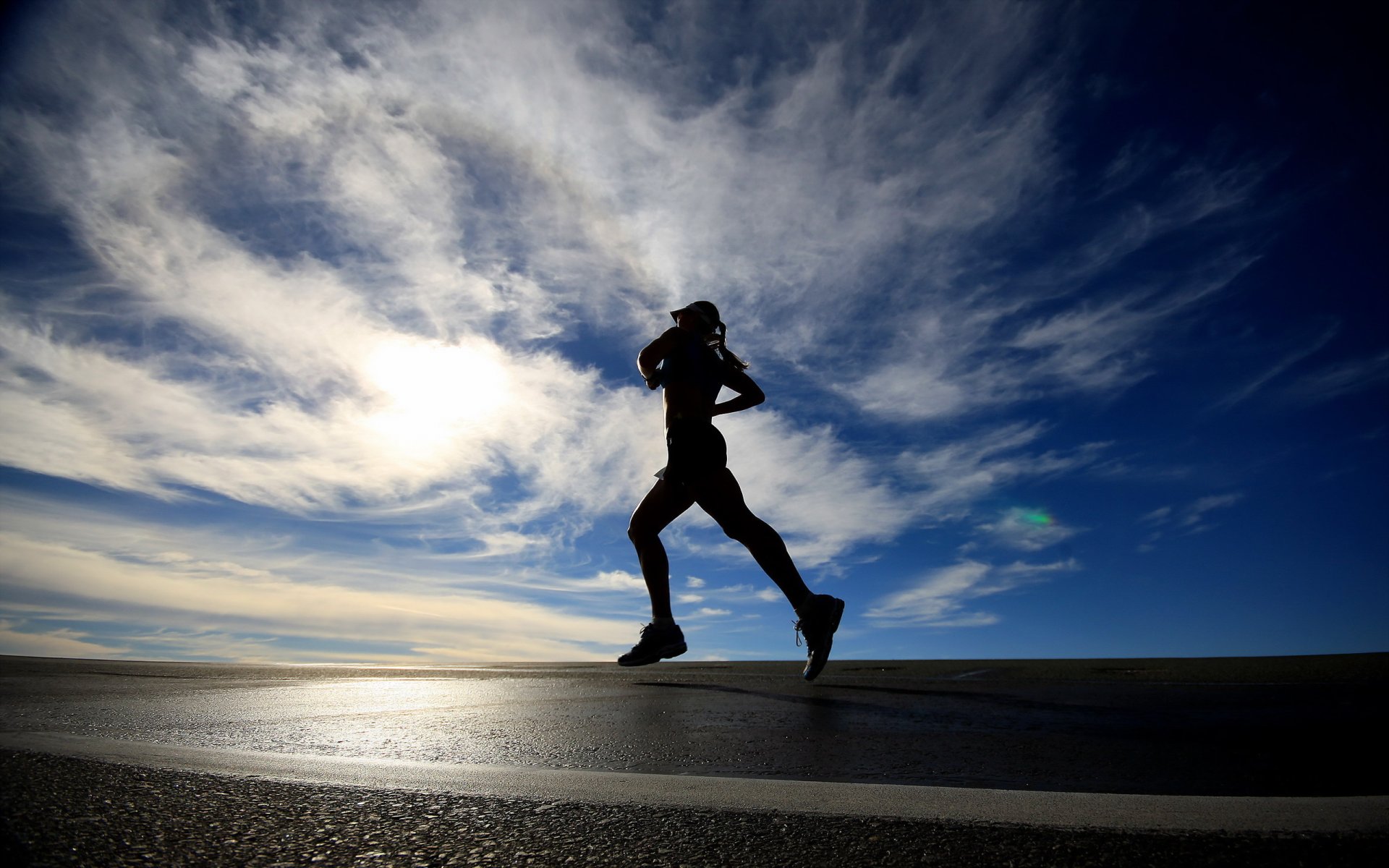 girl running sport