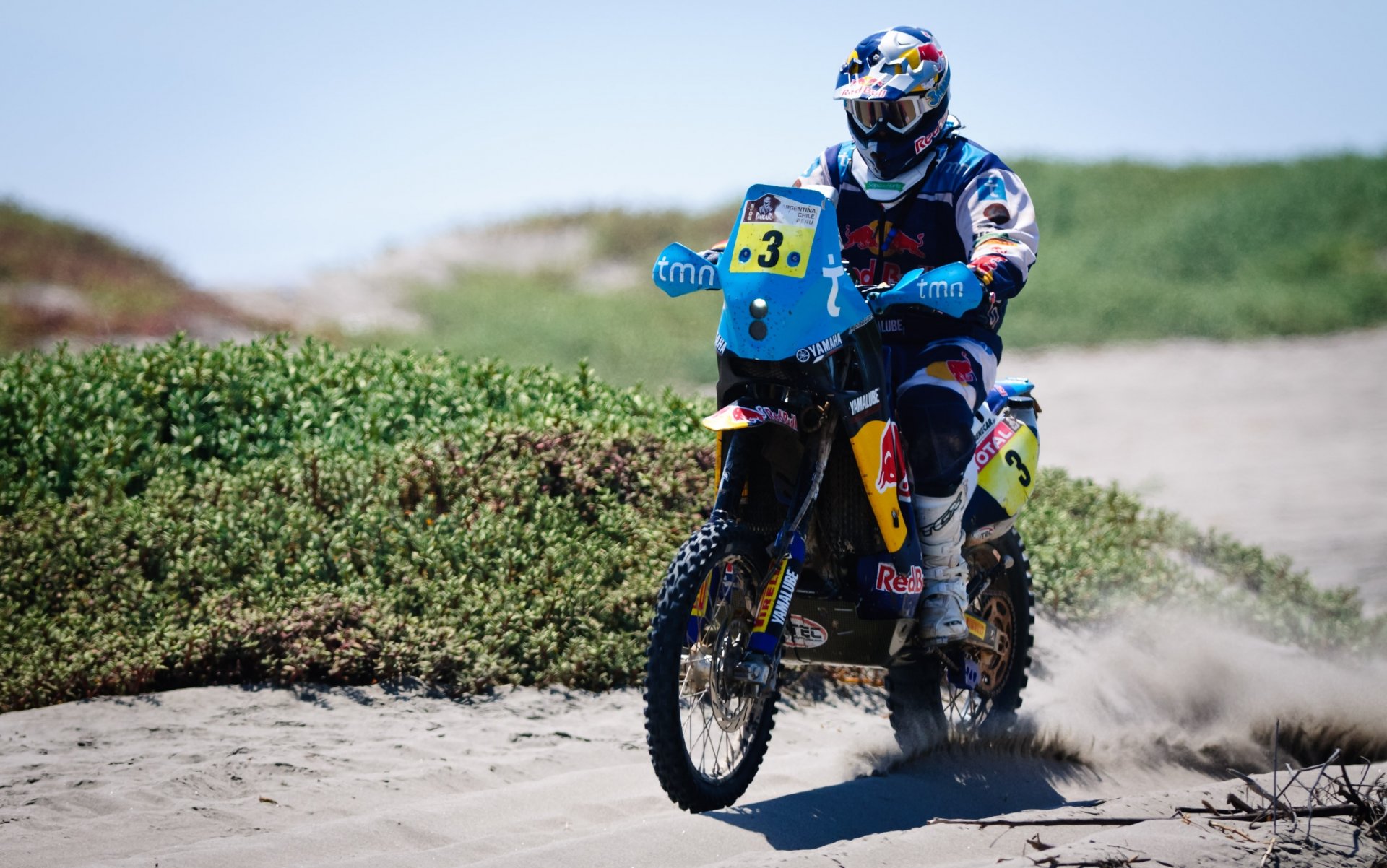 bike transport rider red bull dakar rally sports sand race