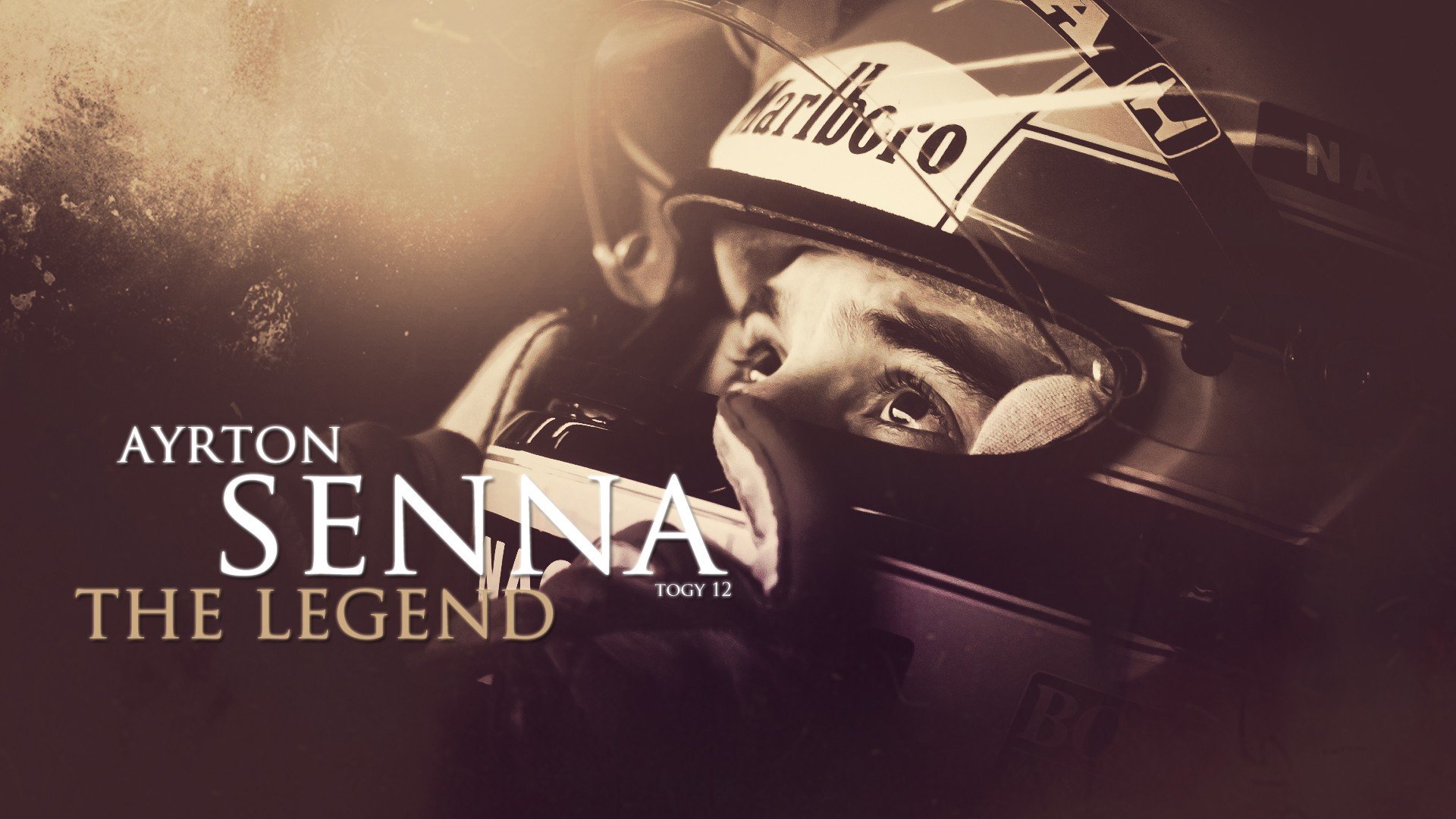 ayrton senna da silva racing driver formula 1