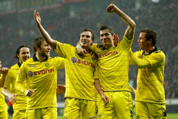 Joueurs de football Borussia Dortmund