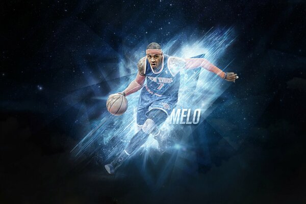 Carmelo Anthony jugador de baloncesto de la NBA