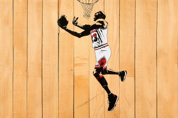 Michael Jordan gra NBA