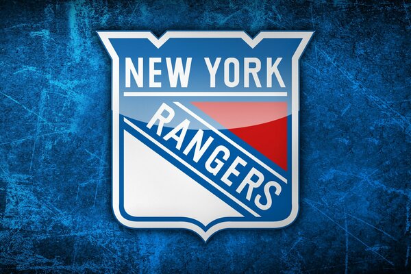 Badge with the inscription New York Rangers