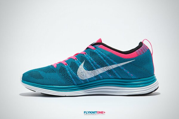 Turquoise Nike sneakers