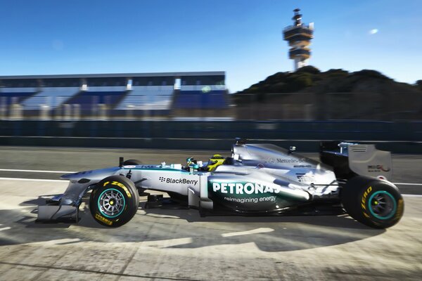 Voiture de sport de formule 1