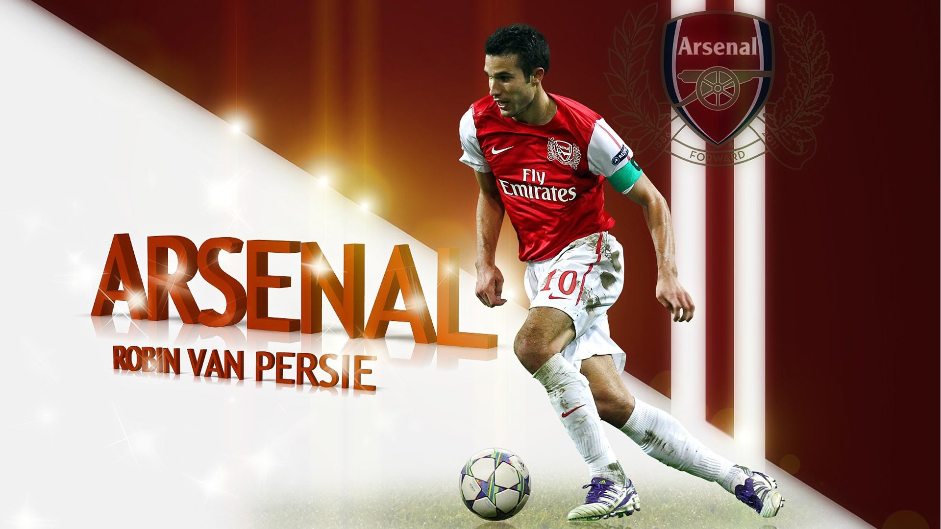 robin van persie arsenal palla