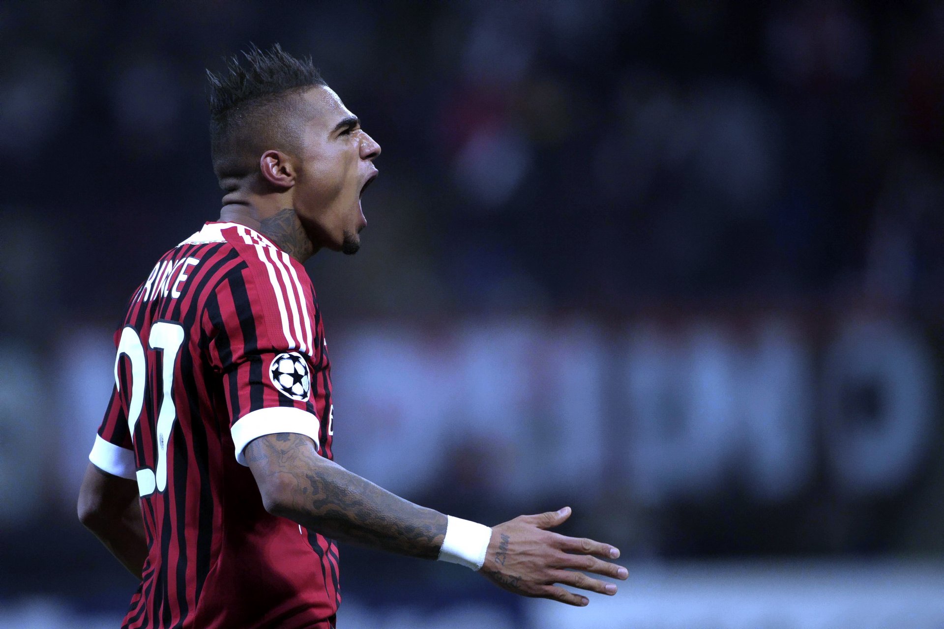 milan boateng piłka nożna milan 2012