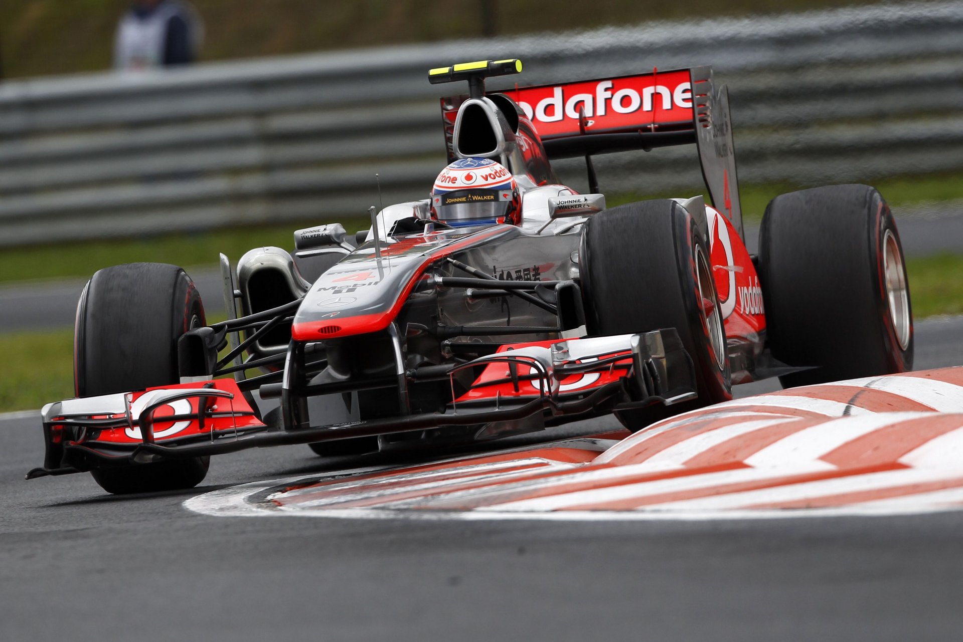 f1 jenson button mclaren grand prix of hungary rotation 2011