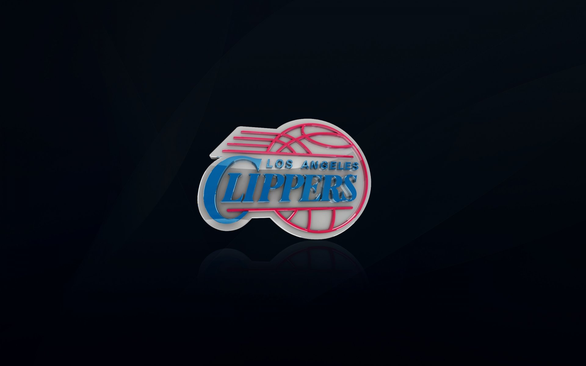 los angeles clippers nba basket-ball ciseaux fond noir logo los angeles