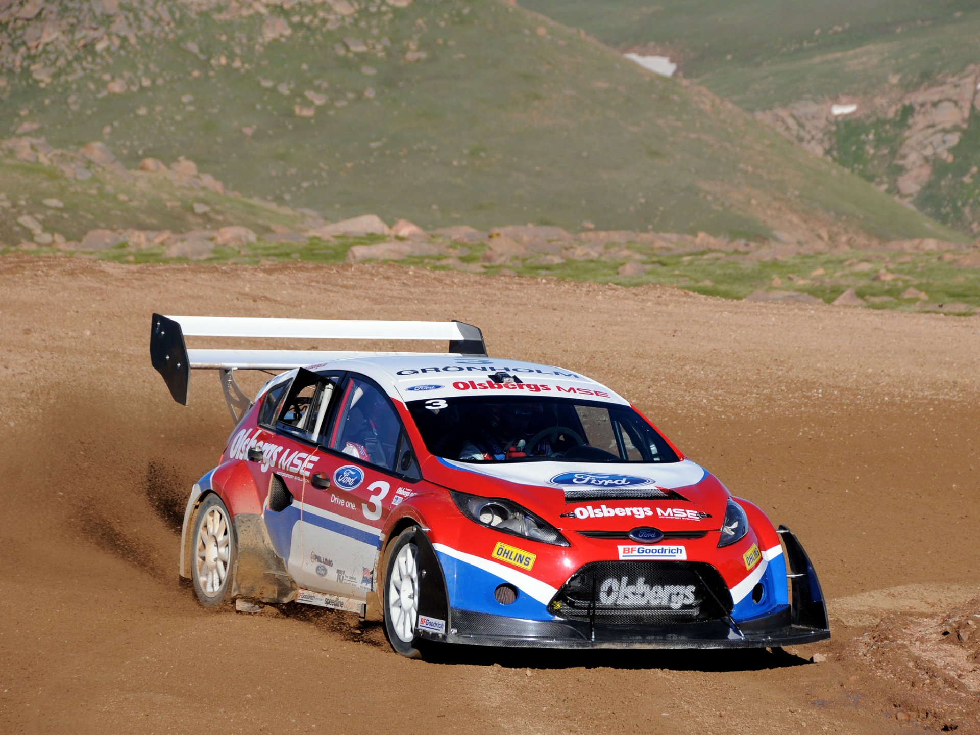 ford fiesta rallycross auto voiture papier peint fiesta voiture brouette dérapage