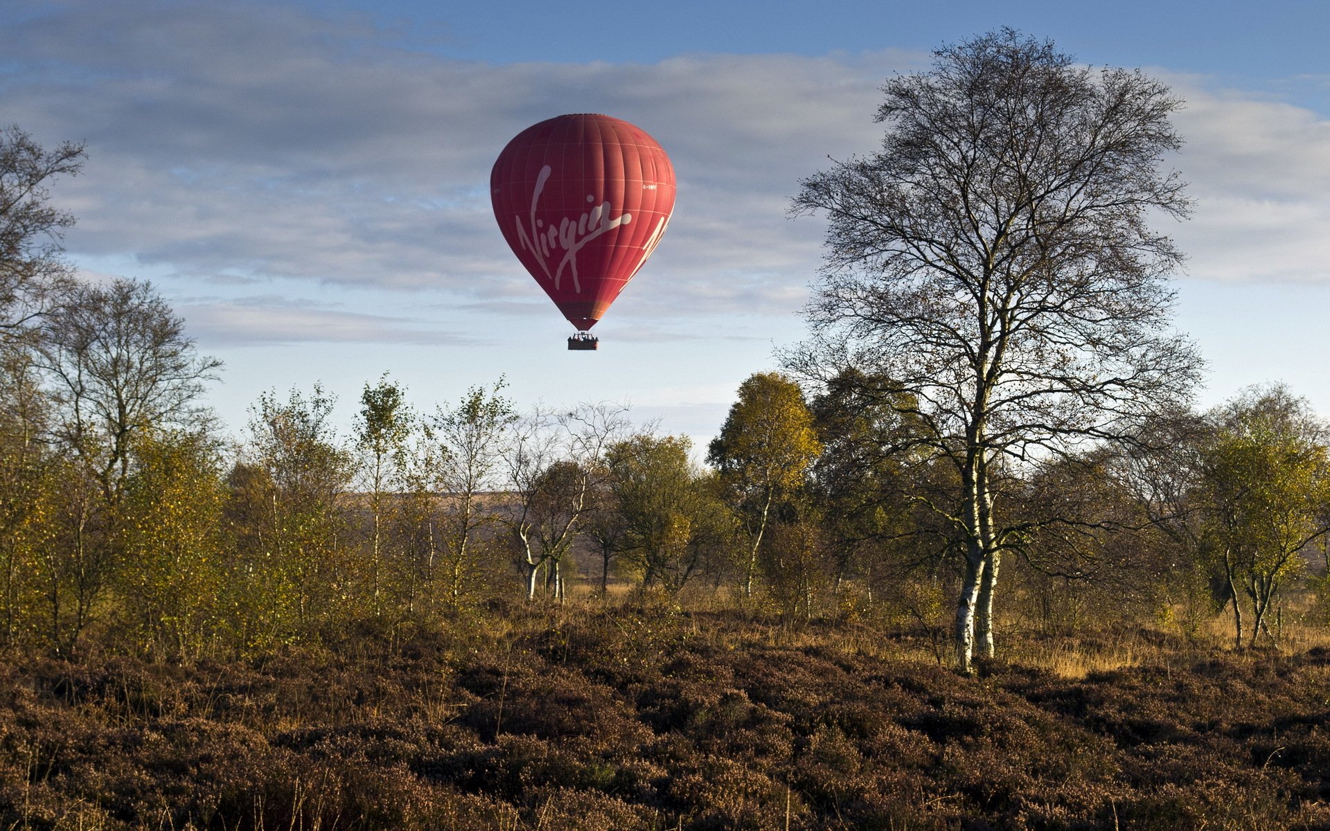 balon sport niebo jesień