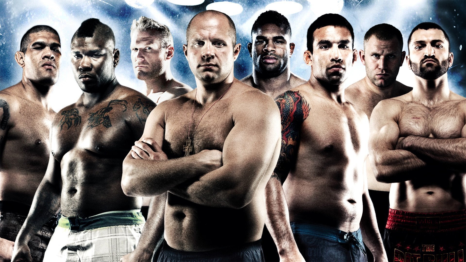 trikeforce ufc luchadores sergey kharitonov andrei arlovsky alistair overim fabrizio werdum josh barnett antonio silva brett rogers