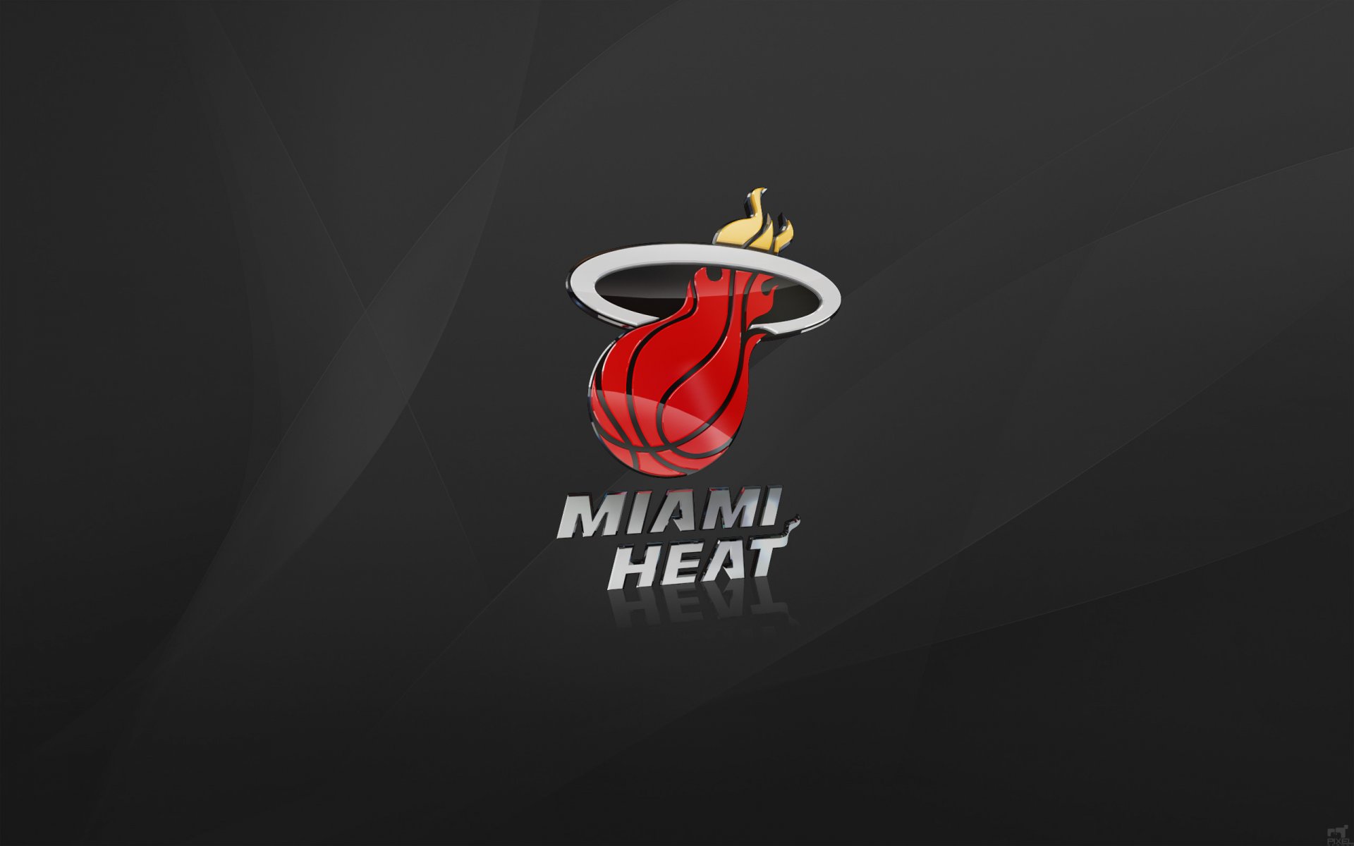 miami nba koszykówka miami szary tło logo