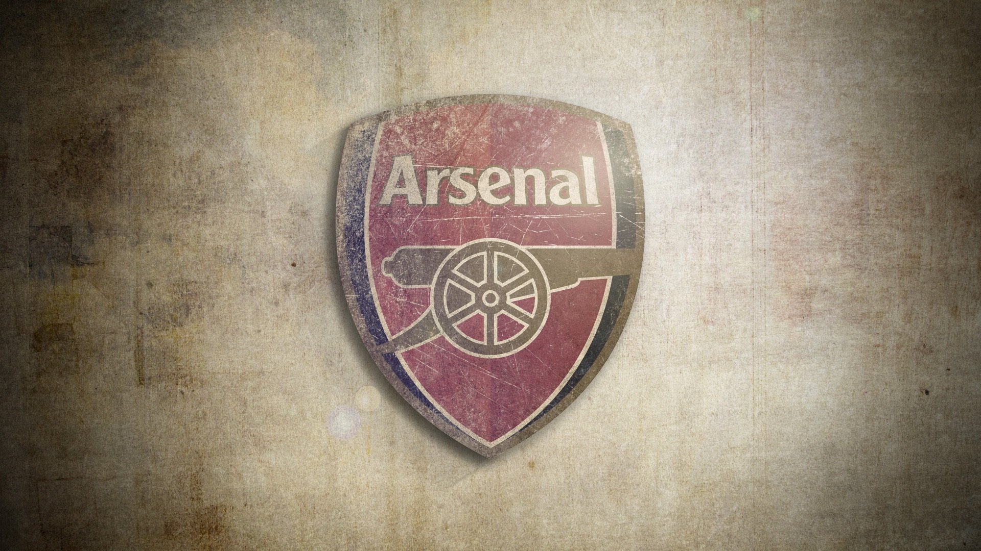 arsenal club de football gunners emblème logo fond