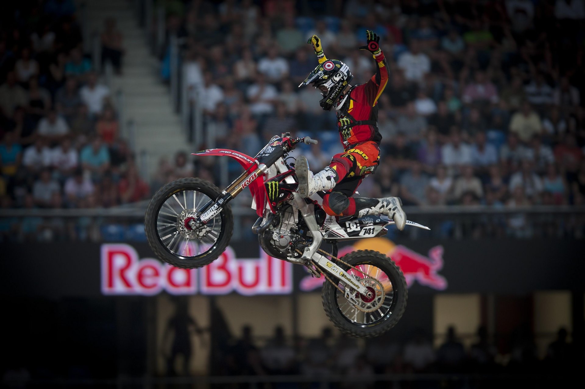 x-fighters hd wallpaper red bull x-games nate adams moto