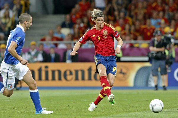 Euro 2012. Fútbol. España Italia