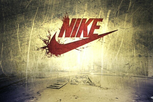 Brand Nike rottami, graffi