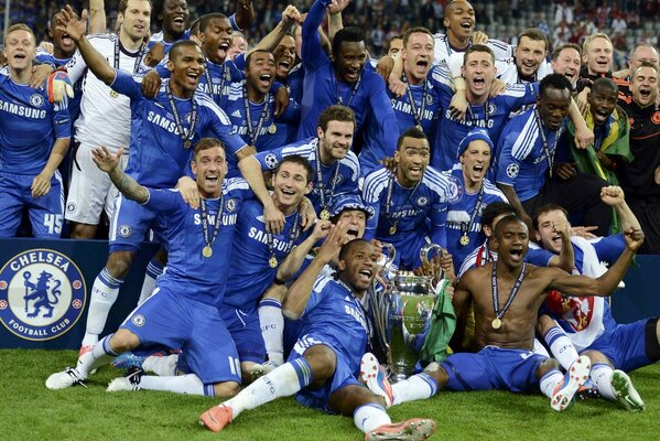 Chelsea football team victory