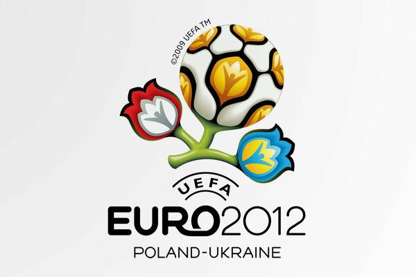 An interesting emblem for UEFA 2012