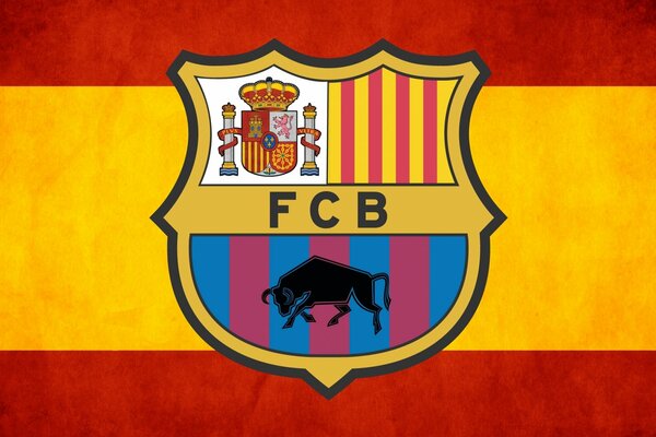 Emblema del Club Barcelona con el Toro