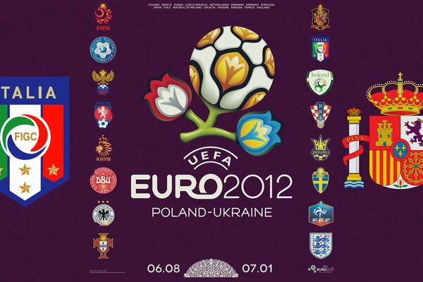 Logo uefa 2012 finale