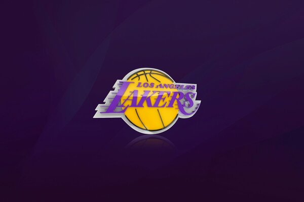 Das Logo des Basketballteams der Los Angeles Lakers