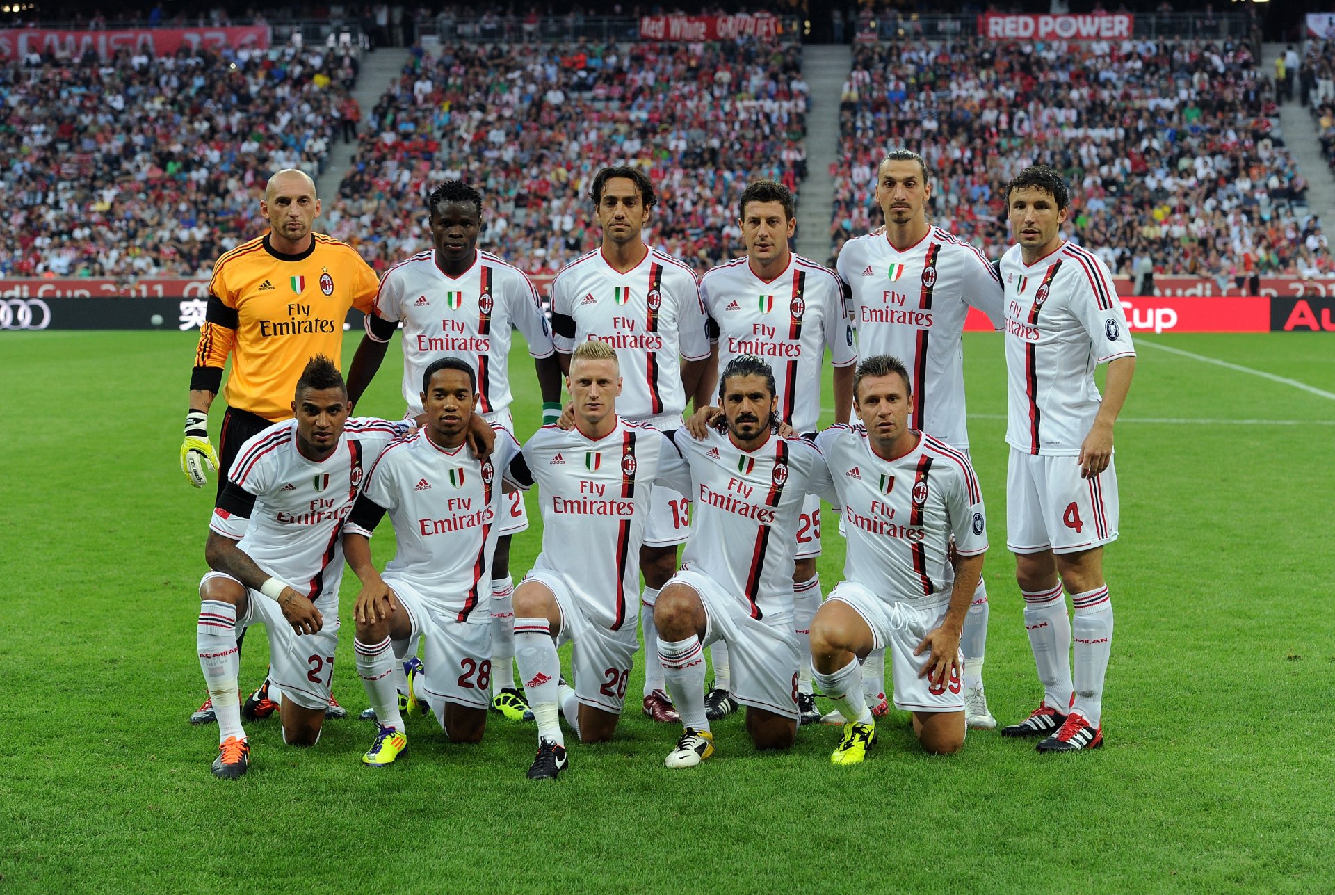 milan hd fotos fondos de fútbol hd fútbol hd milan equipo milan fondos de fútbol pato seedorf kevin prince boateng thiago silva yepes emanuelson oddo mercel ac milan