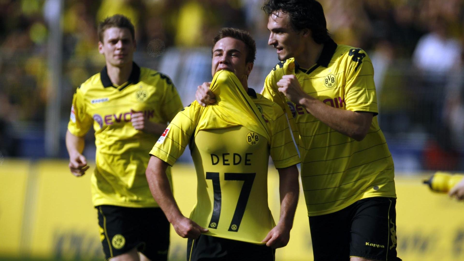 borussia dortmund bundesliga götze germania calcio sfondi 1920x1200 calcio sfondi hd