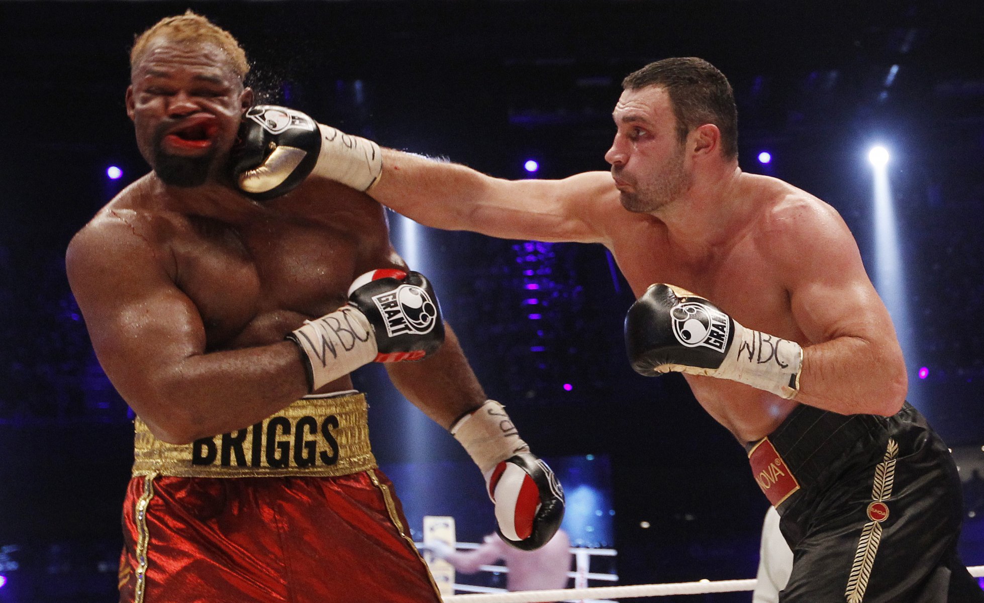 klitschko boxe pugno gelatina